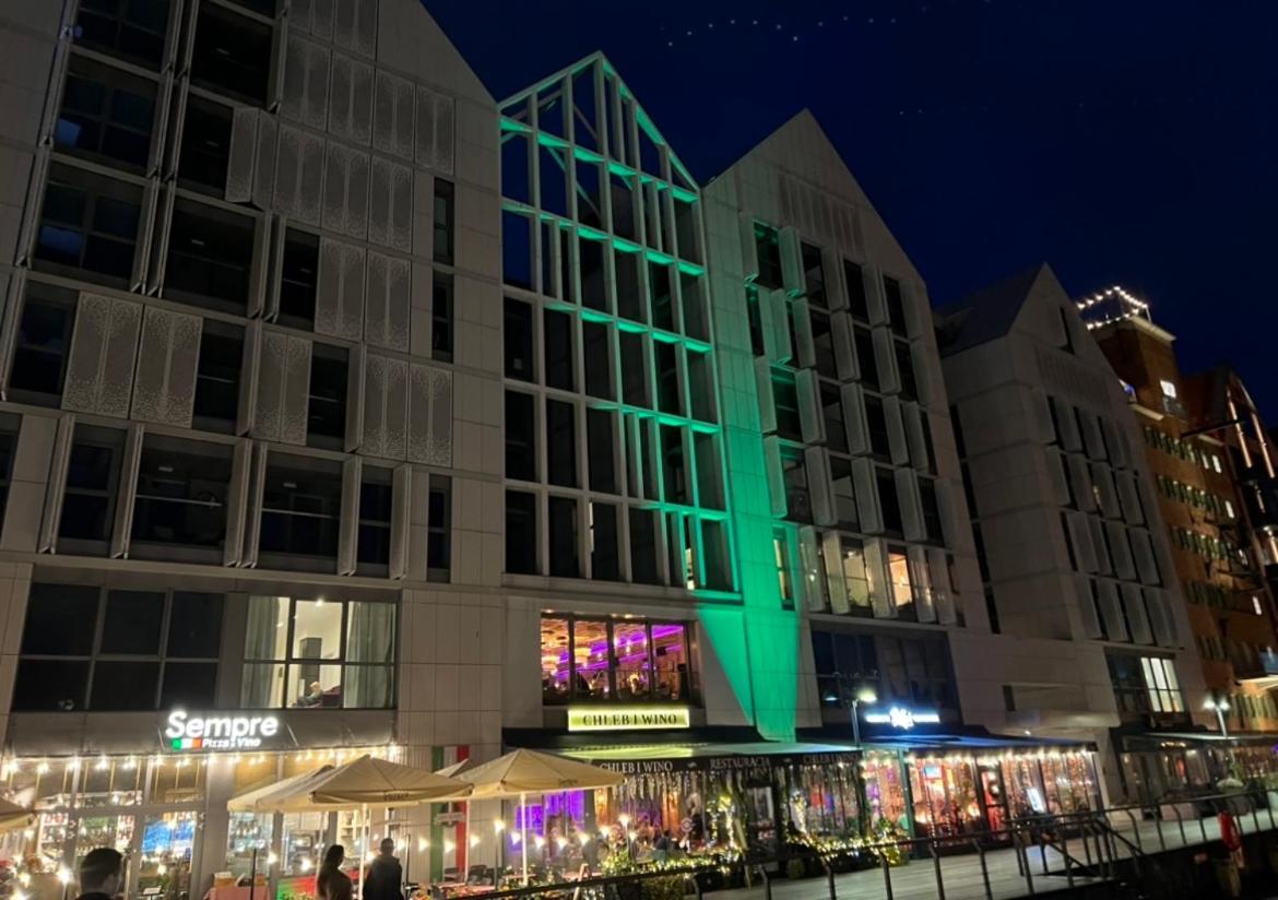 Baltic Riviera Apartments - Luxurious Apartment With Patio And River View Gdańsk Exterior foto